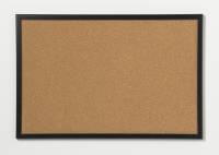 60 x 40 cm. Cork pin board. Black frame 60 x 40 cm. Cork pin board. Black frame