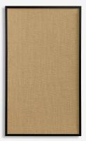 100 x 60 cm. Hessian pin board. Black frame Naga Hessian opslagstavle med sort ramme - 100 x 60 cm.