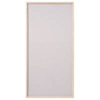 100 x 50 cm. Linen pin board. Wood frame. 100 x 50 cm. Linen pin board. Wood frame.