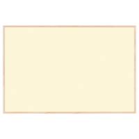 Whiteboard with wooden frame, Yellow, 58.5 x 38.5 cm Whiteboard with wooden frame, Yellow, 58.5 x 38.5 cm