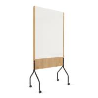 Rocada Natur mobile whiteboard, double sided Rocada Natur mobile whiteboard, double sided