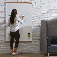 Rocada Natur whiteboard 100 x 150 cm. Rocada Natur whiteboard 100 x 150 cm.