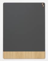 Glass board 90 x 120 cm, Grey matt glass