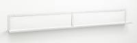 90 cm. Gallery shelf, White metal 90 cm. Gallery shelf, White metal