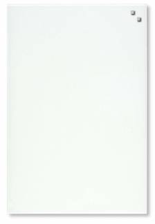 Glass board 40 x 60 cm. White