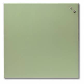Glass board 45 x 45 cm. Retro green