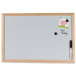 60 x 40 cm. White board. Wood frame 60 x 40 cm. White board. Wood frame