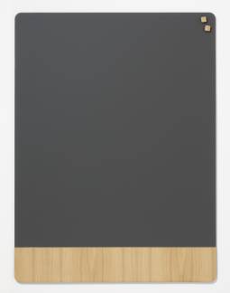 Glass board 90 x 120 cm, Grey matt glass