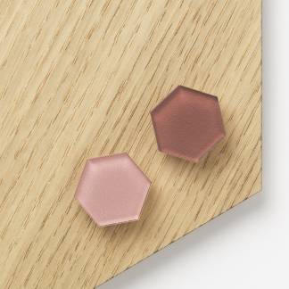 Super Strong Magnet, Hexagon, Mix Rose