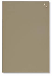 40 x 60 cm. Beige Magnetic Glass board Naga Beige Magnetisk glastavle - 40 x 60 cm.