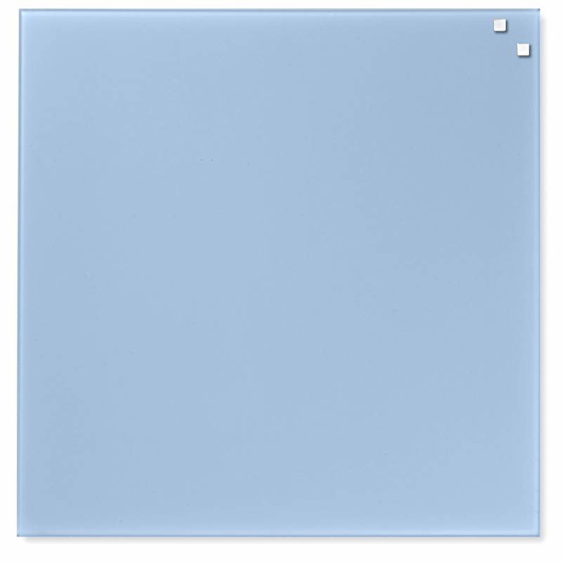 45 x 45 cm. Light blue Magnetic Glass board 45 x 45 cm. Light blue Magnetic Glass board