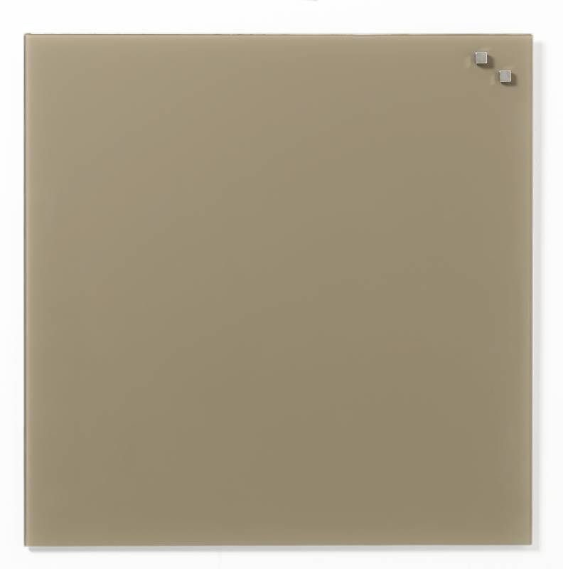 45 x 45 cm. Beige Magnetic Glass board 45 x 45 cm. Beige Magnetic Glass board