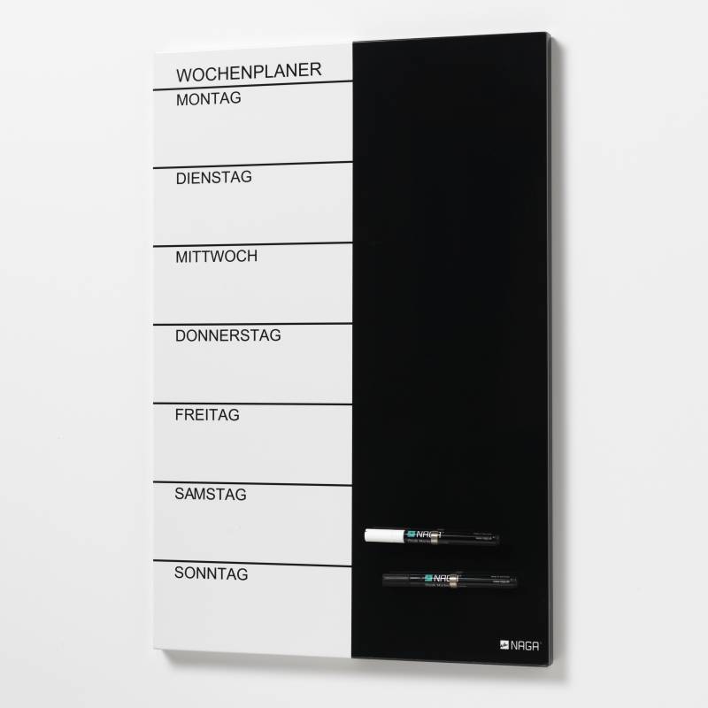 Magnetic Steel week planner 60 x 40 cm. German Magnetic Steel week planner 60 x 40 cm. German