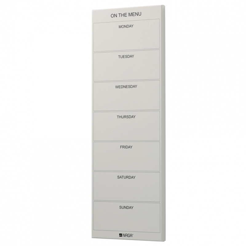 Magnetic meal planner board 20 x 60 cm. Beige Magnetic meal planner board 20 x 60 cm. Beige
