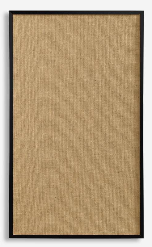 60 x 40 cm. Hessian pin board Black frame 60 x 40 cm. Hessian pin board Black frame