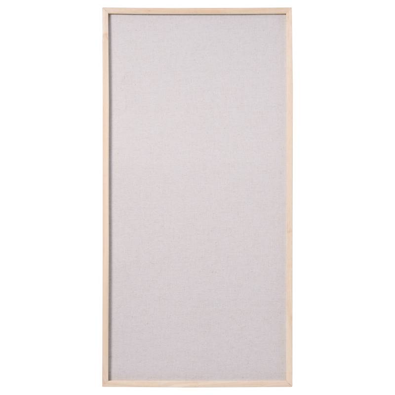 100 x 50 cm. Linen pin board. Wood frame. 100 x 50 cm. Linen pin board. Wood frame.