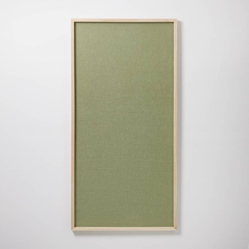 100 x 50 cm. Green pin board with wooden frame 100 x 50 cm. Green pin board with wooden frame