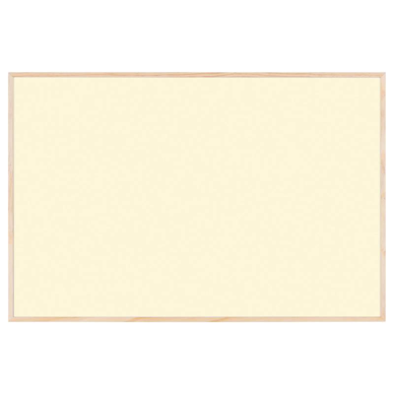 Whiteboard with wooden frame, Yellow, 58.5 x 38.5 cm Whiteboard with wooden frame, Yellow, 58.5 x 38.5 cm