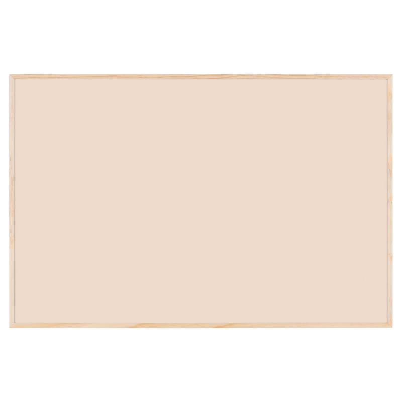 Whiteboard with wooden frame, Beige, 88.5 x 58.5 cm Whiteboard with wooden frame, Beige, 88.5 x 58.5 cm