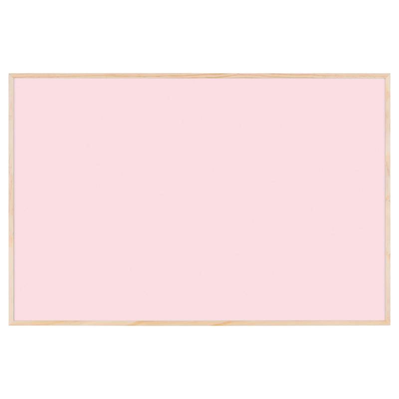 Whiteboard with wooden frame, Light pink, 88.5 x 58.5 cm Whiteboard with wooden frame, Light pink, 88.5 x 58.5 cm
