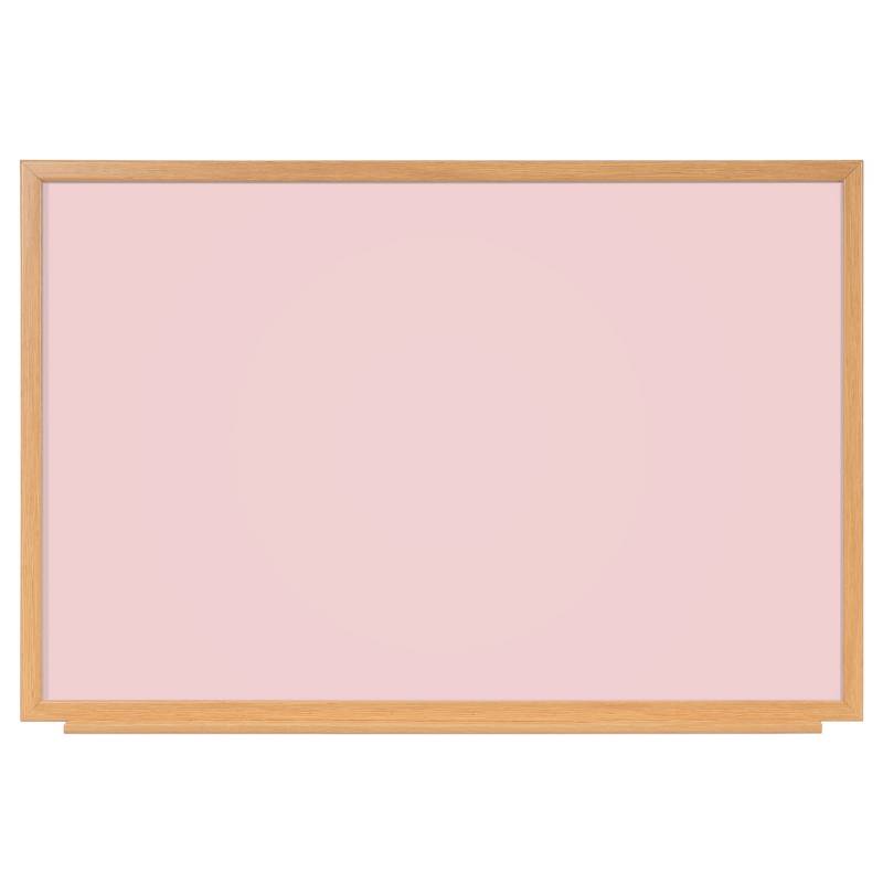 Whiteboard with Oak MDF Frame, Light pink, 120 x 90 cm Whiteboard with Oak MDF Frame, Light pink, 120 x 90 cm