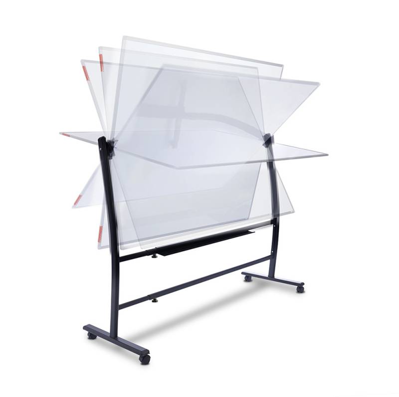 Rocada 360&ordm; mobile whiteboard, double sided Rocada 360&ordm; mobile whiteboard, double sided