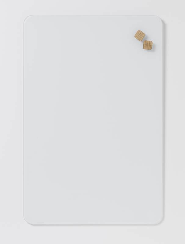 40 x 60 cm. PURE White Magnetic Glass board 40 x 60 cm. PURE White Magnetic Glass board