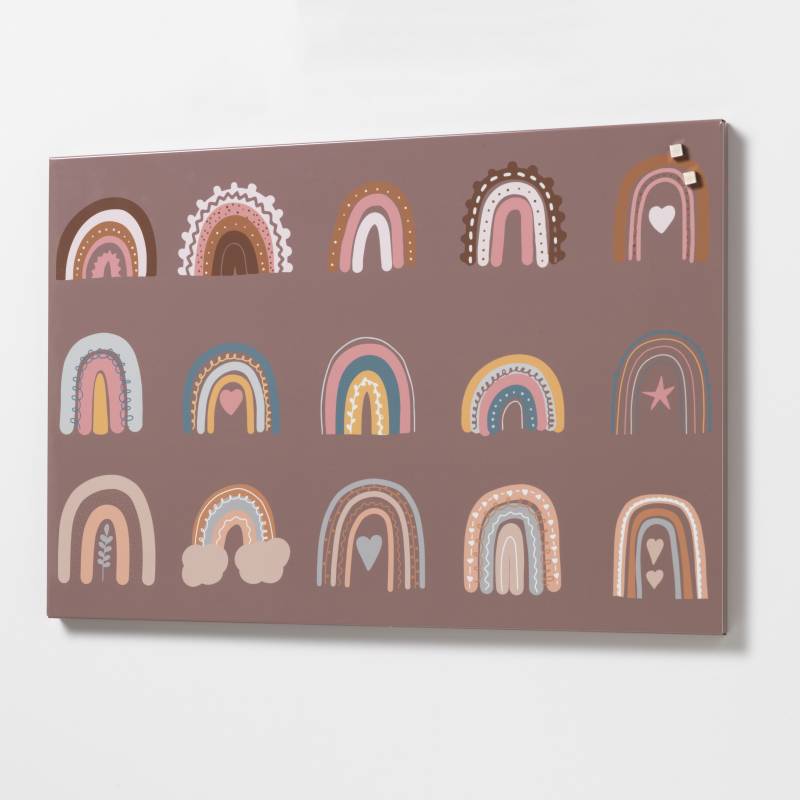 Steel board 40 x 60 cm. Rainbow Steel board 40 x 60 cm. Rainbow