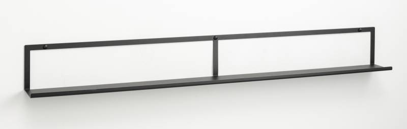 90 cm. Gallery shelf, Black metal 90 cm. Gallery shelf, Black metal