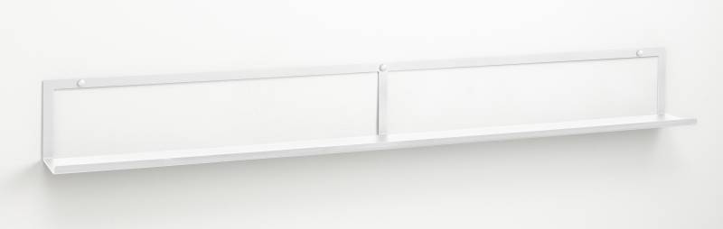 90 cm. Gallery shelf, White metal 90 cm. Gallery shelf, White metal