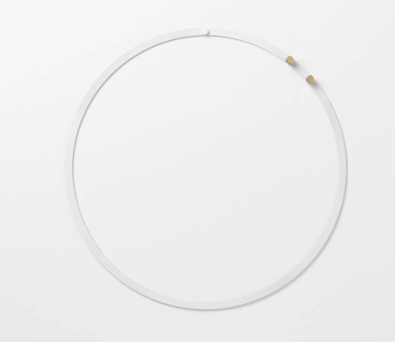 35 cm. Circle board / Decoration ring, Magnetic, White metal 35 cm. Circle board / Decoration ring, Magnetic, White metal