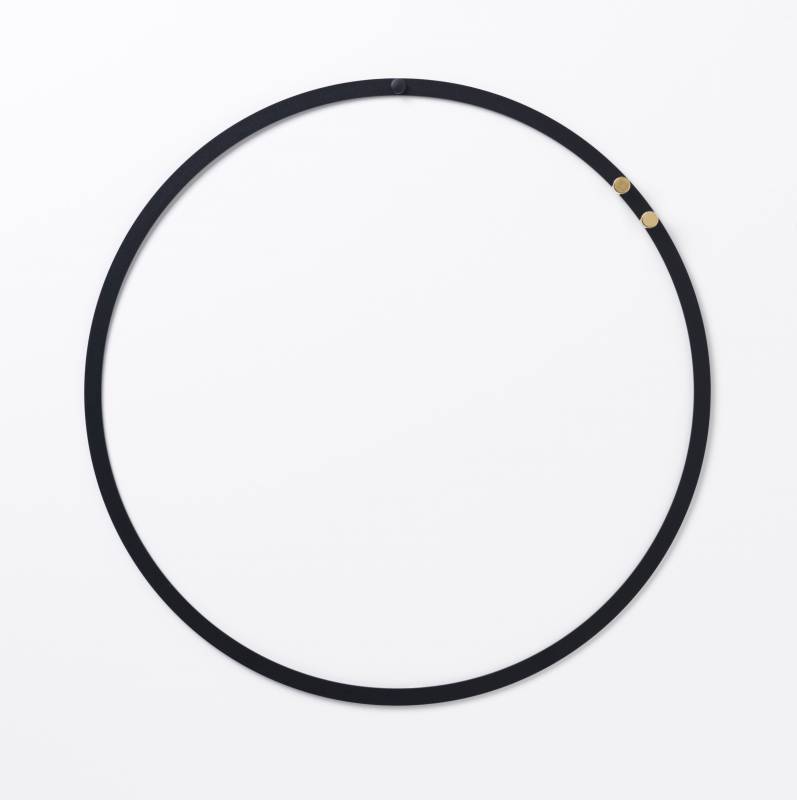 35 cm. Circle board / Decoration ring, Magnetic, Black metal 35 cm. Circle board / Decoration ring, Magnetic, Black metal