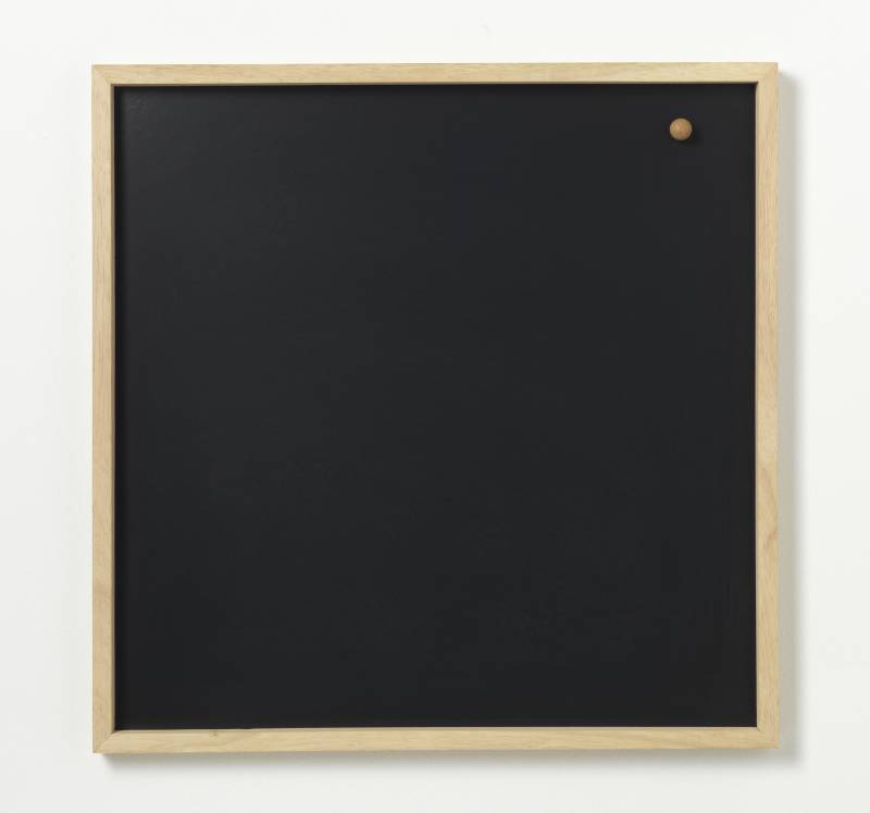 60 x 60 cm. Magnetic Chalk board. Wood frame 60 x 60 cm. Magnetic Chalk board. Wood frame