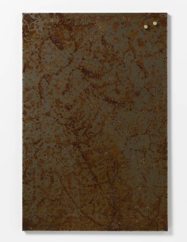 Magnetic Metal board 40 x 60 cm. Rusted Magnetic Metal board 40 x 60 cm. Rusted