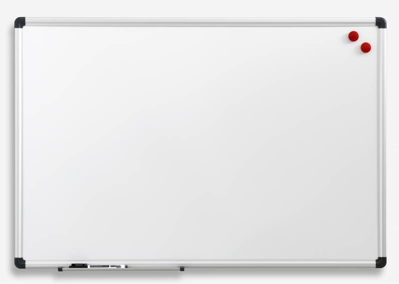 90 x 60 cm. Whiteboard. Aluminium frame 90 x 60 cm. Whiteboard. Aluminium frame