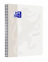Notesbog Oxford TOUCH A4+ lys grå linieret 90g