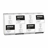 Papirhåndklæde Katrin Basic C-Fold 2-lags 33cm 3000ark/kar