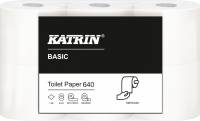 Toiletpapir Katrin Basic 640 natur 80m 11150 1-lag 42rul