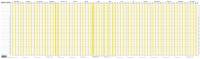 Ferieplanner falset t/A4 100x30cm 2020/21 21 1040 00