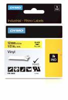 Tape Rhino 12mmx5,5m vinyl black/yellow