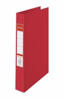 Ringordner Esselte A4 25mm 2RR m/etiket rød