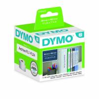 Etiketter store DYMO hvid 38x190mm 110stk/rul 99018