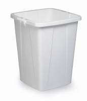 Affaldsspand DURABIN 90l firkantet hvid