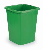 Affaldsspand DURABIN 90l firkantet grøn