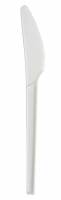 Kniv CPLA off-white 16,5cm komposterbar 50stk/pak