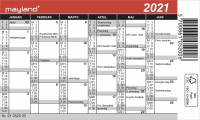 Mini kalender 12x7cm 21 0520 00