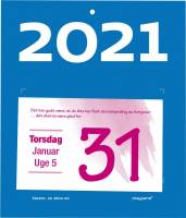 Afrivningskalender Humør 10x7cm 21 2600 00