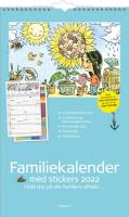 Familiekalender m/illustra. Otto Dickmeiss 4 kolonner 24x39cm