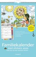 Familiekalender m/illustra. Otto Dickmeiss 5 kolonner 27x42cm