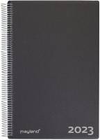 Aftalekalender A4 sort 2023 21x29,7cm 1dag/side 23 2200 00